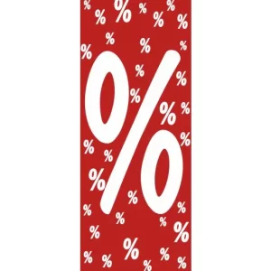 Langbahn Prozente 75x180cm, flammhemmend