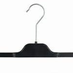 Hosen/Rockbügel mit Klammern, 40cm, schwarz