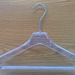 Formbügel 32cm, mit Steg, transparent