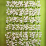Kirschblüten-Vorhang mit LEDs, B:100xL:250cm, rosa