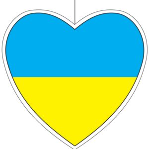 Herz-Hänger Niederösterreich/Ukraine Ø28cm
