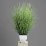 Gras im Topf H:80cm, grün