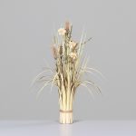 Stehgras mit Wiesenblumen H:65cm, sand/natur