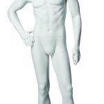 Herrenfigur MARVIN, Pos.4, sklulpturiert, weiß