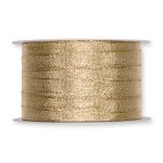 Lurexbändchen B:10mm, gold, L:50m/Rolle