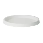 Untersetzer IKON Ø71xH:6cm, weiß