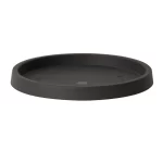 Untersetzer IKON Ø85xH:7cm, schwarz