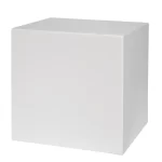 Sitzwürfel Kube 40x40x40cm, weiss