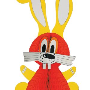 Hase H:25x16cm, rot
