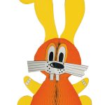 Hase H:100x64cm, orange