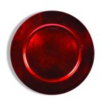 Platzteller Ø33cm rot glänzend