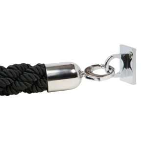 Wandhalterung für Absperrung, chrom (silber)
