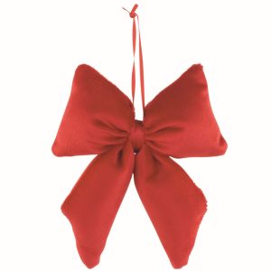 Dekoschleife 12x15cm, rot