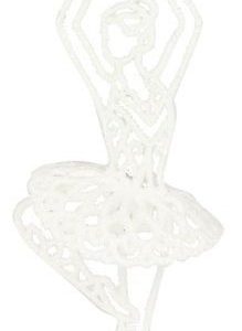 Filigran-Ballerina-Hänger 15cm, schnee-glitter