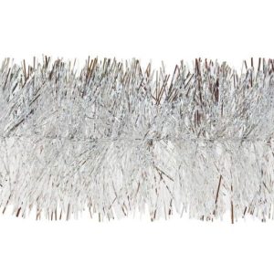 Foliengirlande (Rundgirlande) Diamond Ø150mm, L:3m, silber glitzernd