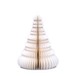 Waben-Weihnachtsbaum "Xmas" H:20cm, elfenbein