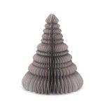 Waben-Weihnachtsbaum "Xmas" H:25cm, grau
