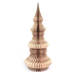 Waben-Weihnachtsbaum "Xmas" H:210cm, champagner