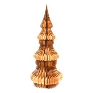 Waben-Weihnachtsbaum "Xmas" H:210cm, gold