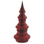 Waben-Weihnachtsbaum "Xmas" H:120cm, rot