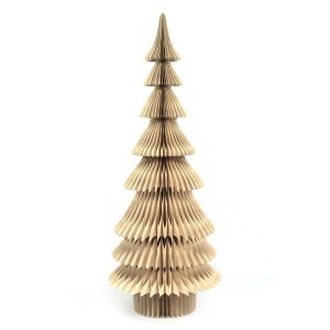 Waben-Weihnachtsbaum "Xmas" H:150cm, gold