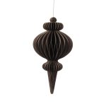 Waben-Ornament "Xmas" L:60cm, braun