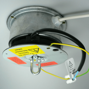 Elektro-Hängedrehbühne 20kg, mit Schleifring, verzinkt