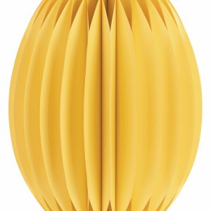 Waben-Ei-Set. 3-teilig H:75cm,60cm,40cm, gelb