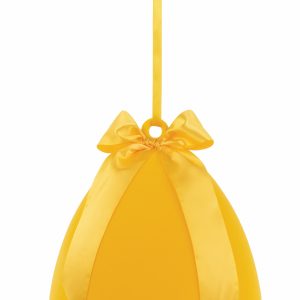 Osterei H:40cm, gelb mit Aufhängeband