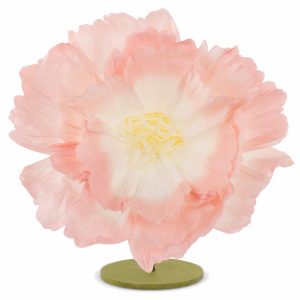 Papier Blüte H: 70cm, rosa