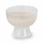 Duftkerze in Glasschale Ø12xH:10cm,300g, weiß