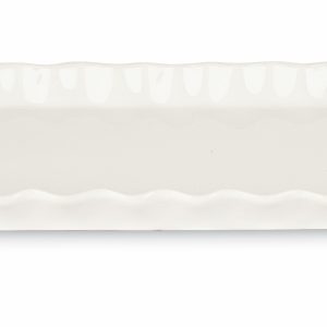 Präsentierschale weiß, 38x15,5cm