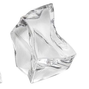 Eiswürfel 38mm, glasklar, 500g/Beutel