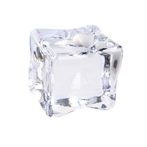 Eiswürfel 24 x 24mm, glasklar, 500g/Beutel