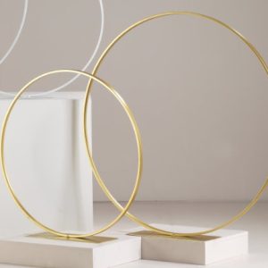 Deko-Ring, Ø75cm, gold