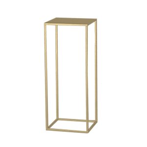 Würfelregal, Ø24cm H:60cm, gold