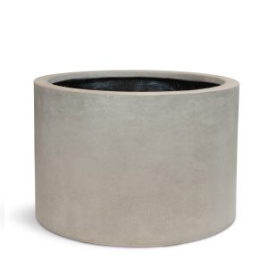 Roccastone Bodengefäß Cylinder, Ø60cm, H:40 cm, natur beton