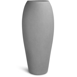 Polystone Bodenvase Essence, Ø52cm, H:120 cm, grau