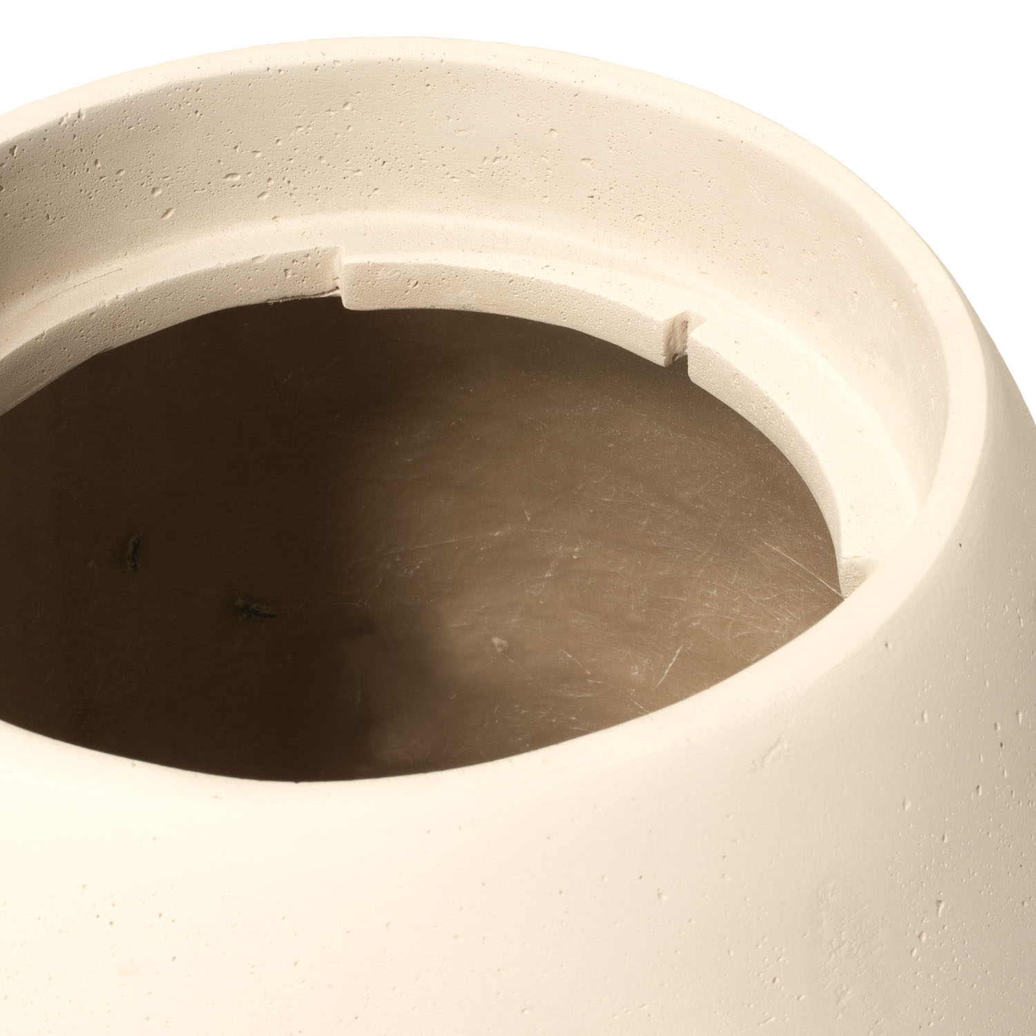 Polystone Bodenvase Essence, Ø39cm, H:90 cm, creme – Bild 2