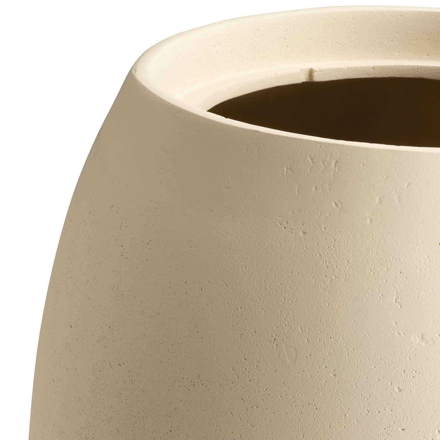 Polystone Bodenvase Essence, Ø39cm, H:90 cm, creme – Bild 4