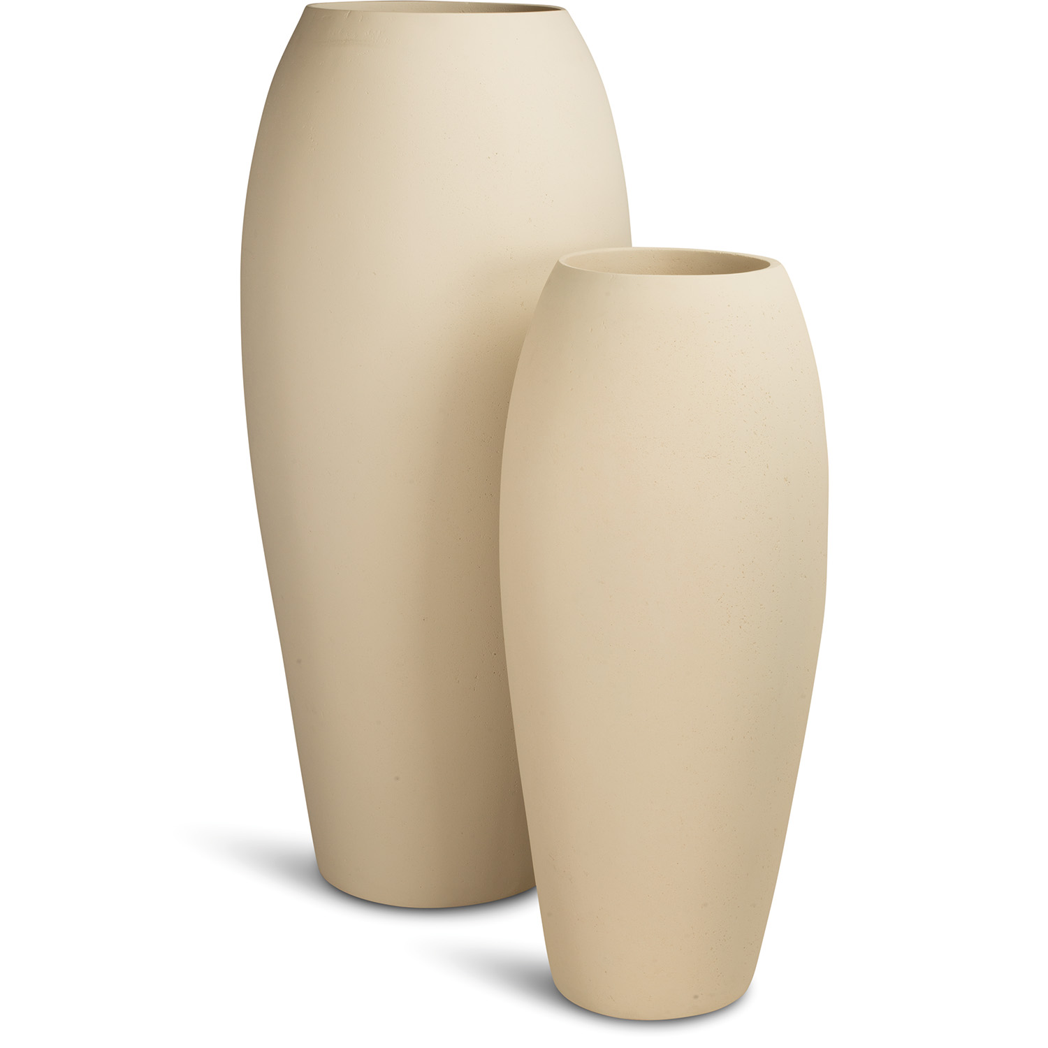 Polystone Bodenvase Essence, Ø39cm, H:90 cm, creme – Bild 5