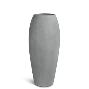 Polystone Bodenvase Essence, Ø39cm, H:90 cm, grau