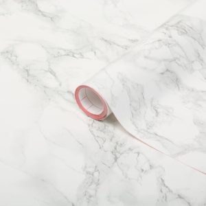 DC-FIX 90cm 200-5312, Marmor weiß/grau