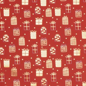 Secare-Rolle "Presents" B:70cm/L:100m, rot
