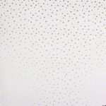 Secare-Rolle "Mini stars" B:70cm/L:100m, silber/gold/weiß