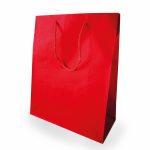 Tragetasche "Glitter"26x12x32cm, rot