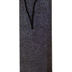 Flaschentasche "Glitter"12x9x36cm, anthrazit