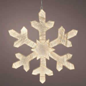 LED Schneeflocke, Ø59cm, Dauerbetrieb indoor