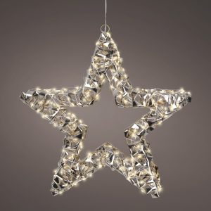 Micro LED Stern pet flash-effekt Outdoor, Ø38xL:8cm