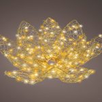 Micro LED Blume Metall flash-effekt Outdoor, Ø38xH:13cm